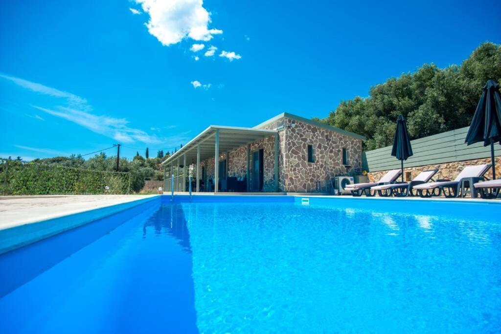 Villa Afrato Calma In Trapezaki-Private Pool -2 Br Trapezaki  Extérieur photo